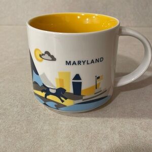 Starbucks You Are Here Maryland Mug